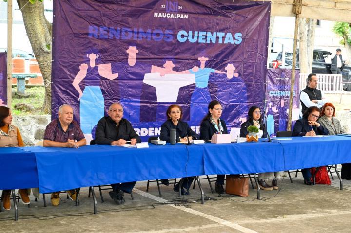 Rinde cuentas Angélica Moya en comunidades de la zona de San Mateo