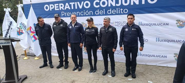 Huixquilucan, Miguel Hidalgo y Cuajimalpa Ponen en Marcha Operativo Conjunto de Prevención del Delito