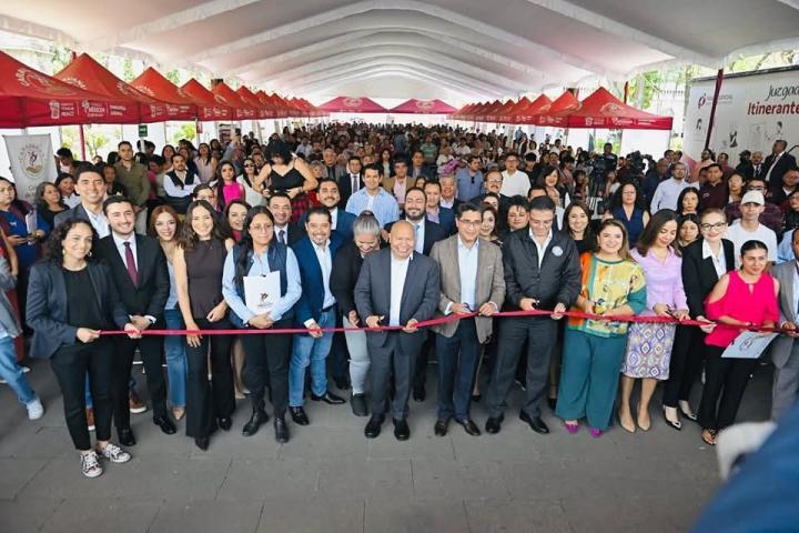 Llegan las Caravanas Itinerantes por la Justicia Social a Tlalnepantla