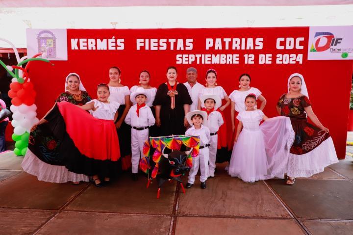 Con kermés mexicana el DIF Tlalnepantla continúa viviendo las fiestas patrias